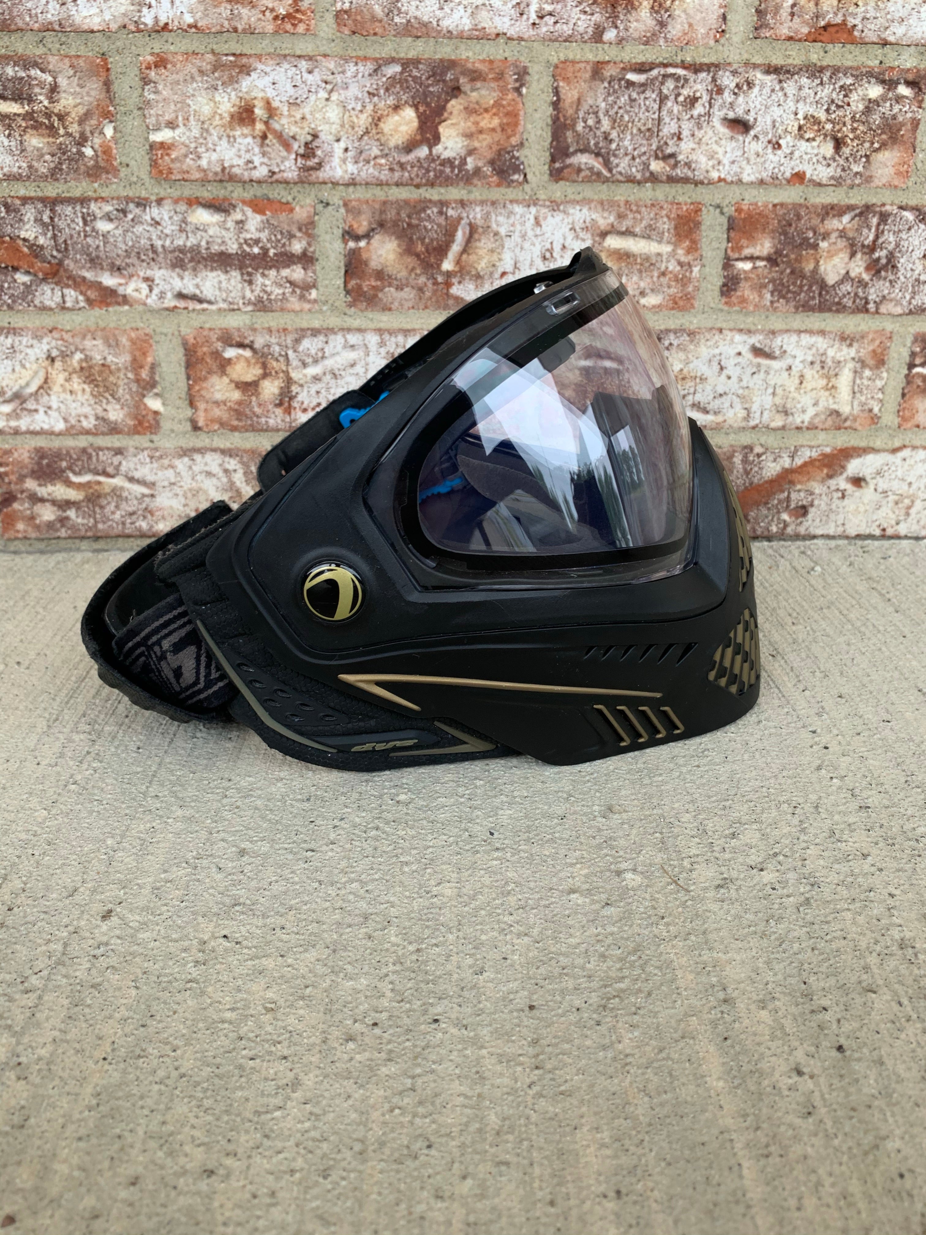 Used Dye I5 Paintball Goggle - Black / Gold