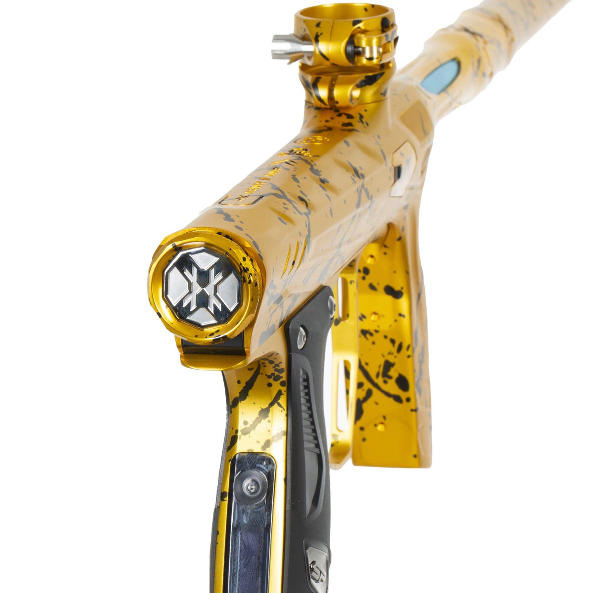 HK Army Shocker AMP Paintball Gun - Midas Splash (Gold/Black)