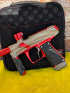 Used GI Sportz Victus Paintball Gun - Dust Grey/Polished Red