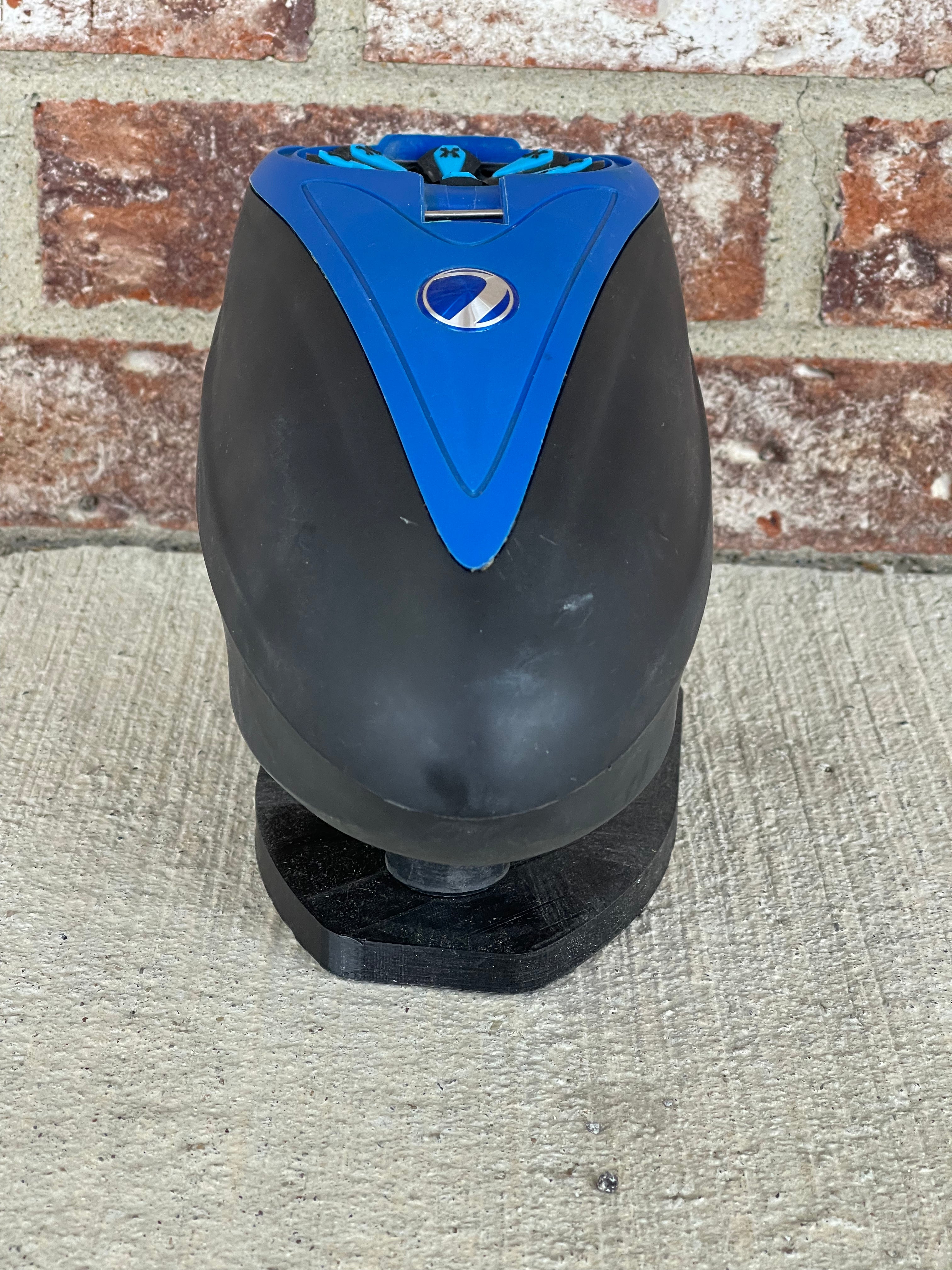 Used Dye LTR Paintball Loader Black/Blue w/ HK Army Epic Speed Feed Punishers Paintball