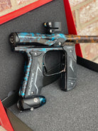 Used Empire Axe 2.0 Paintball Gun - Acid Wash Custom Anno (Orange Teal)