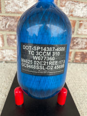 Used Ninja 68/4500 Paintball Tank - Blue