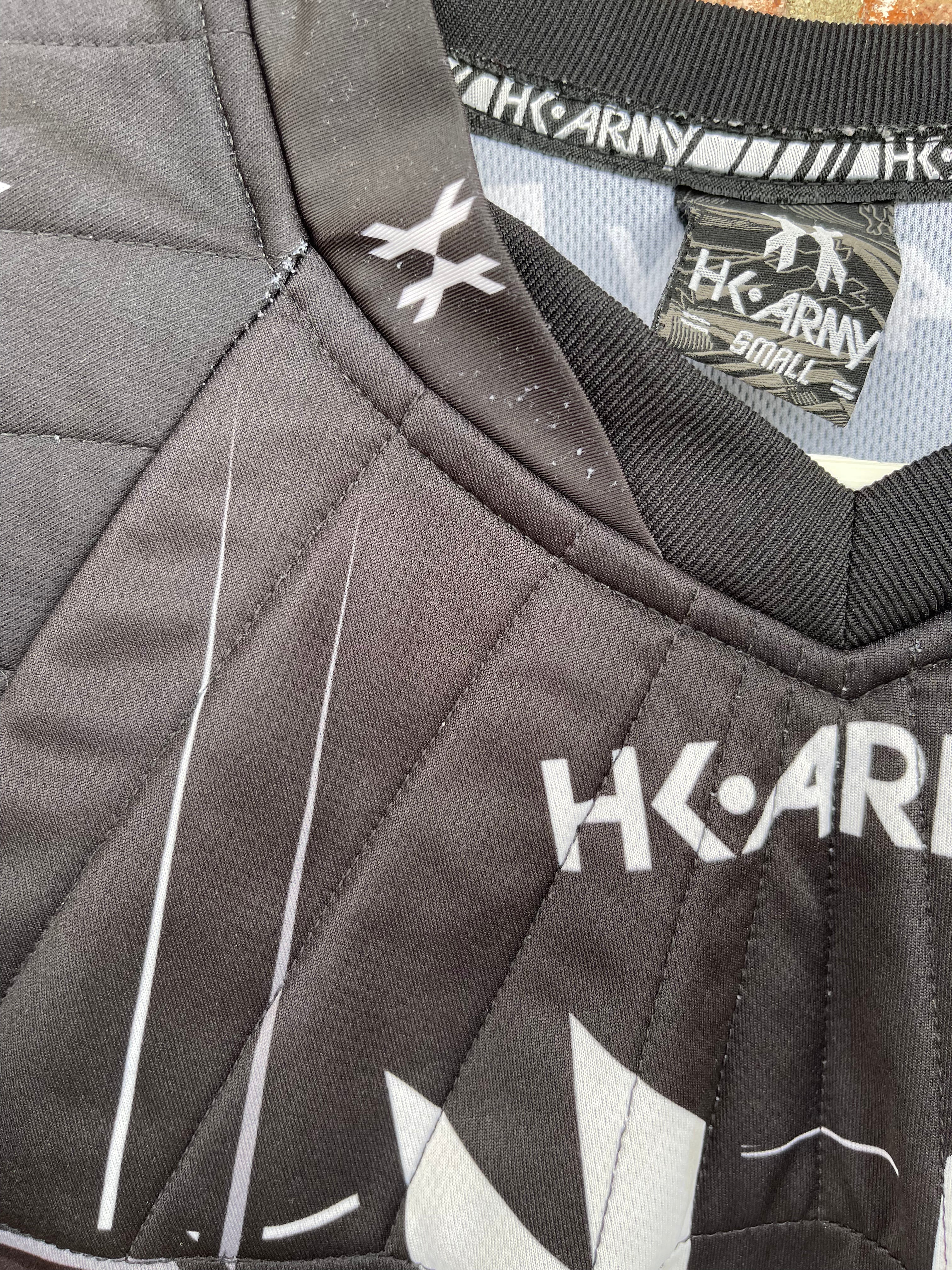 Used HK Army Paintball Jersey - Black/Grey/White - Small