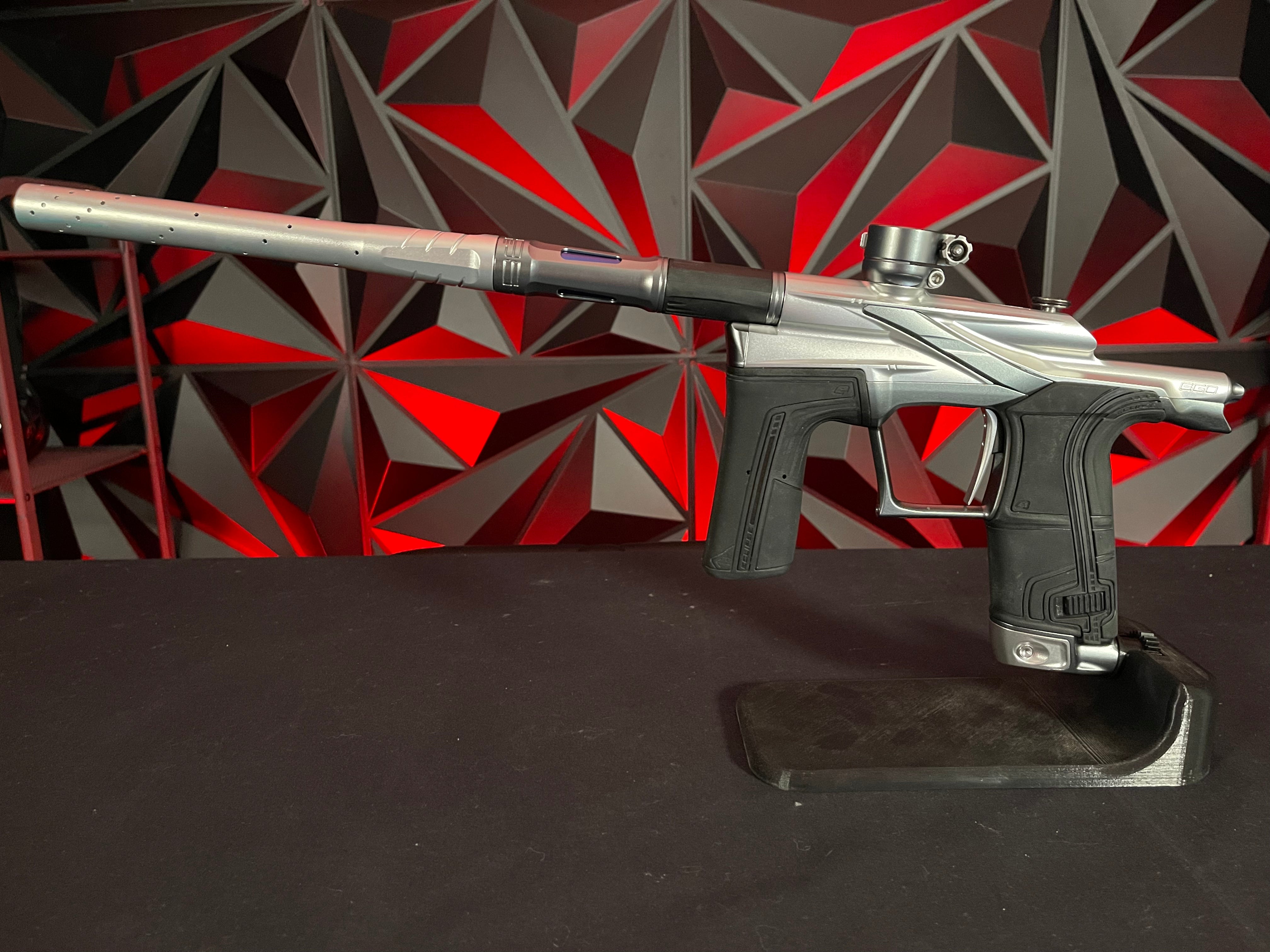 Used Planet Eclipse LV2 Paintball Gun - Silver/Dark Grey