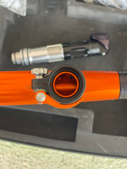 Used Planet Eclipse Geo 3.5 Paintball Gun - Orange/Black w/ST2.5 Bolt, Hard Tip Bolt, and Soft Tip Bolt
