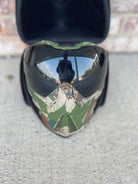 Used Push Unite Paintball Mask- Predator Camo w/ Hard Carry Case