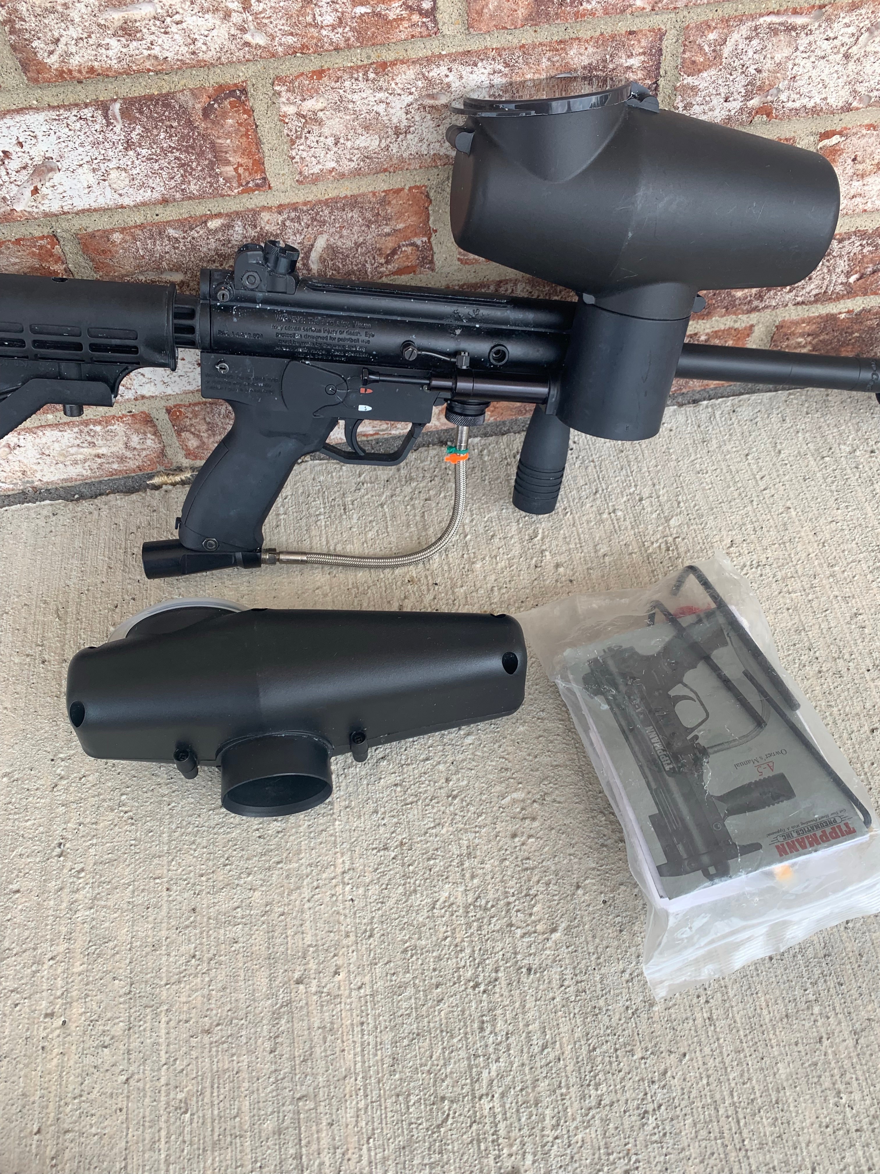 Used Tippmann A-5 Electronic Paintball Marker