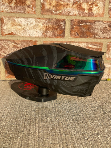 Used Virtue Spire 4 Paintball Loader - Graphic Emerald