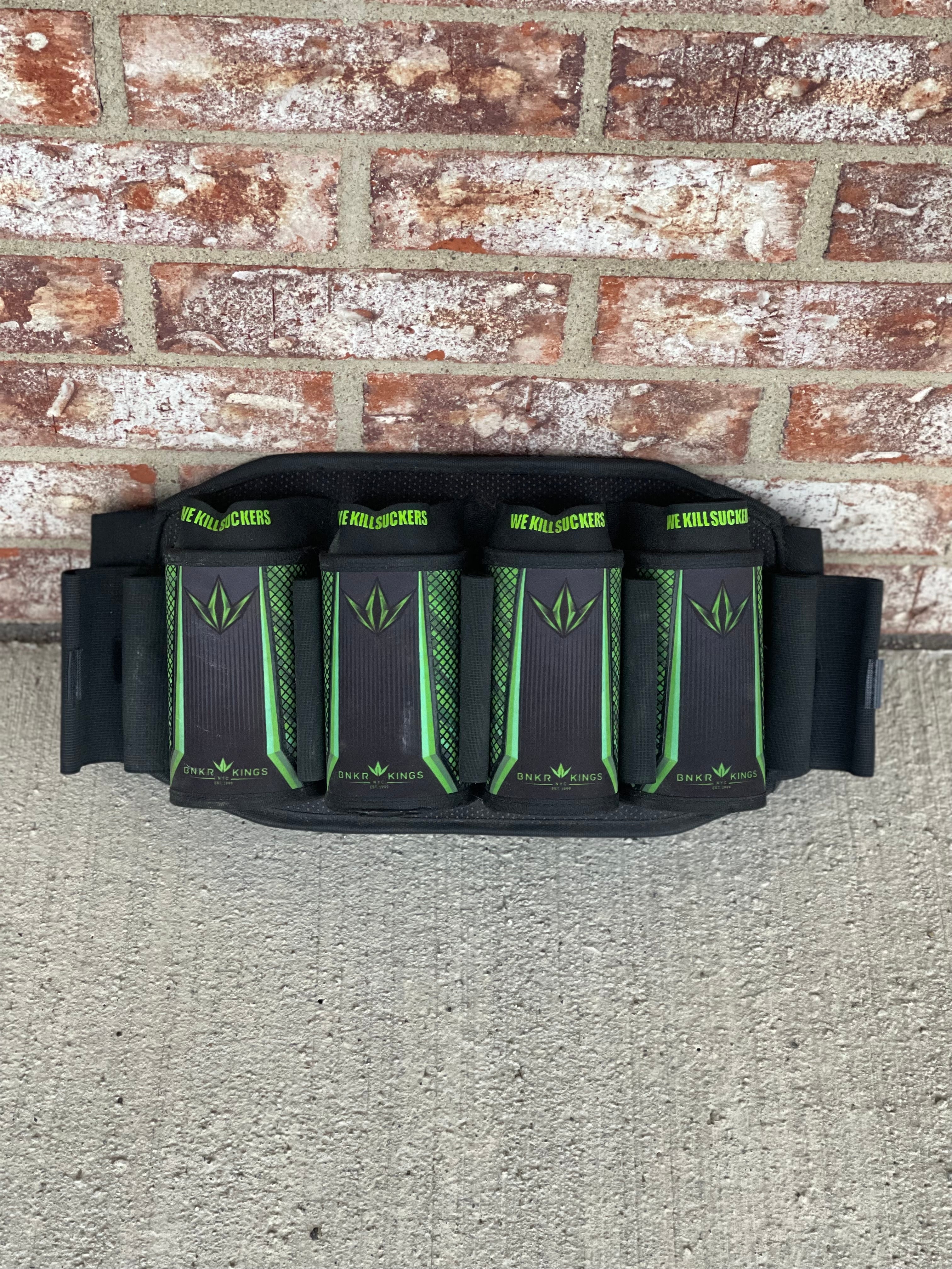 Used Bunker Kings Supreme V5 4+7 Pod Pack - Lime