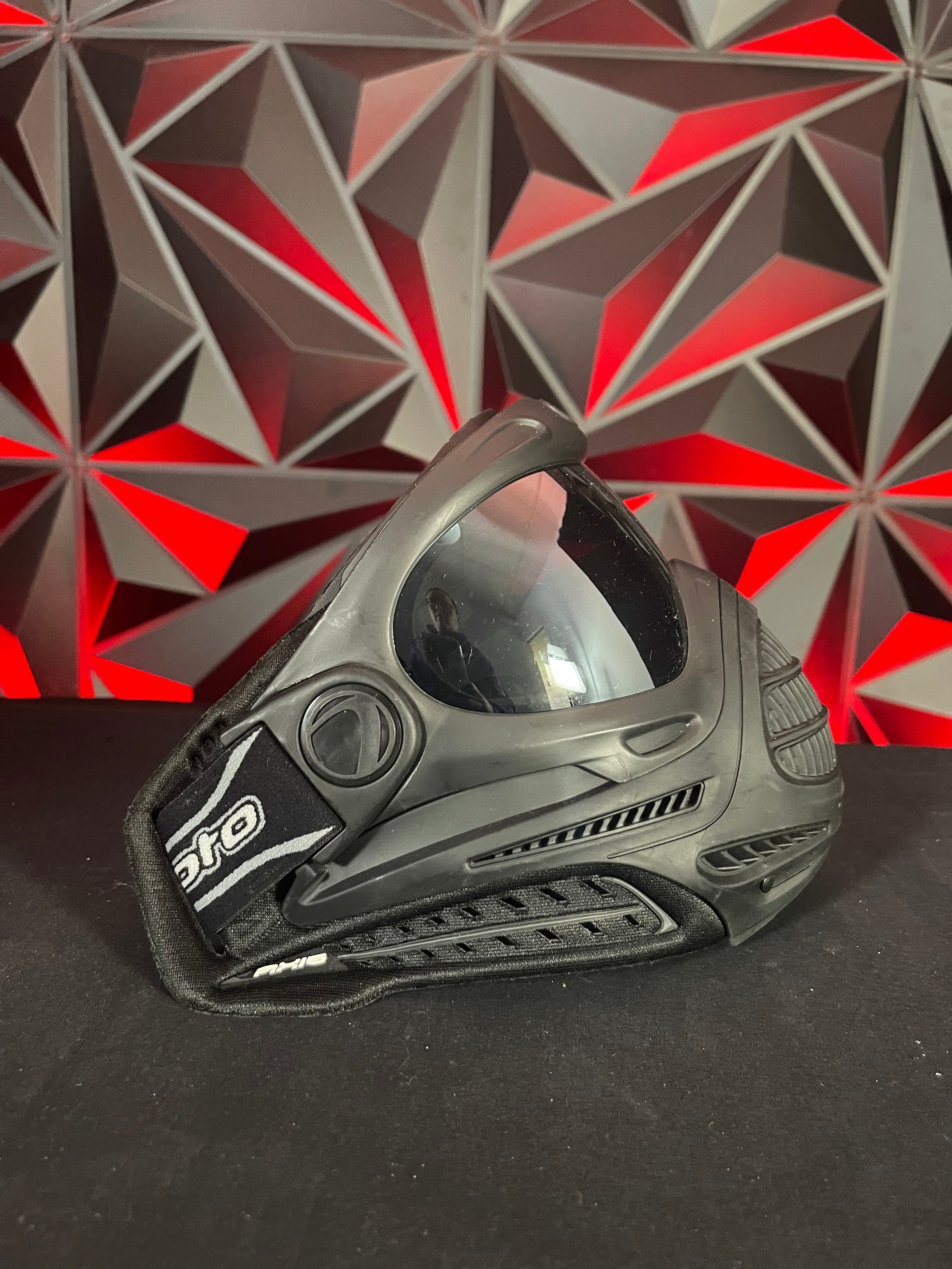 Used Dye Pro Axis Paintball Mask - Black