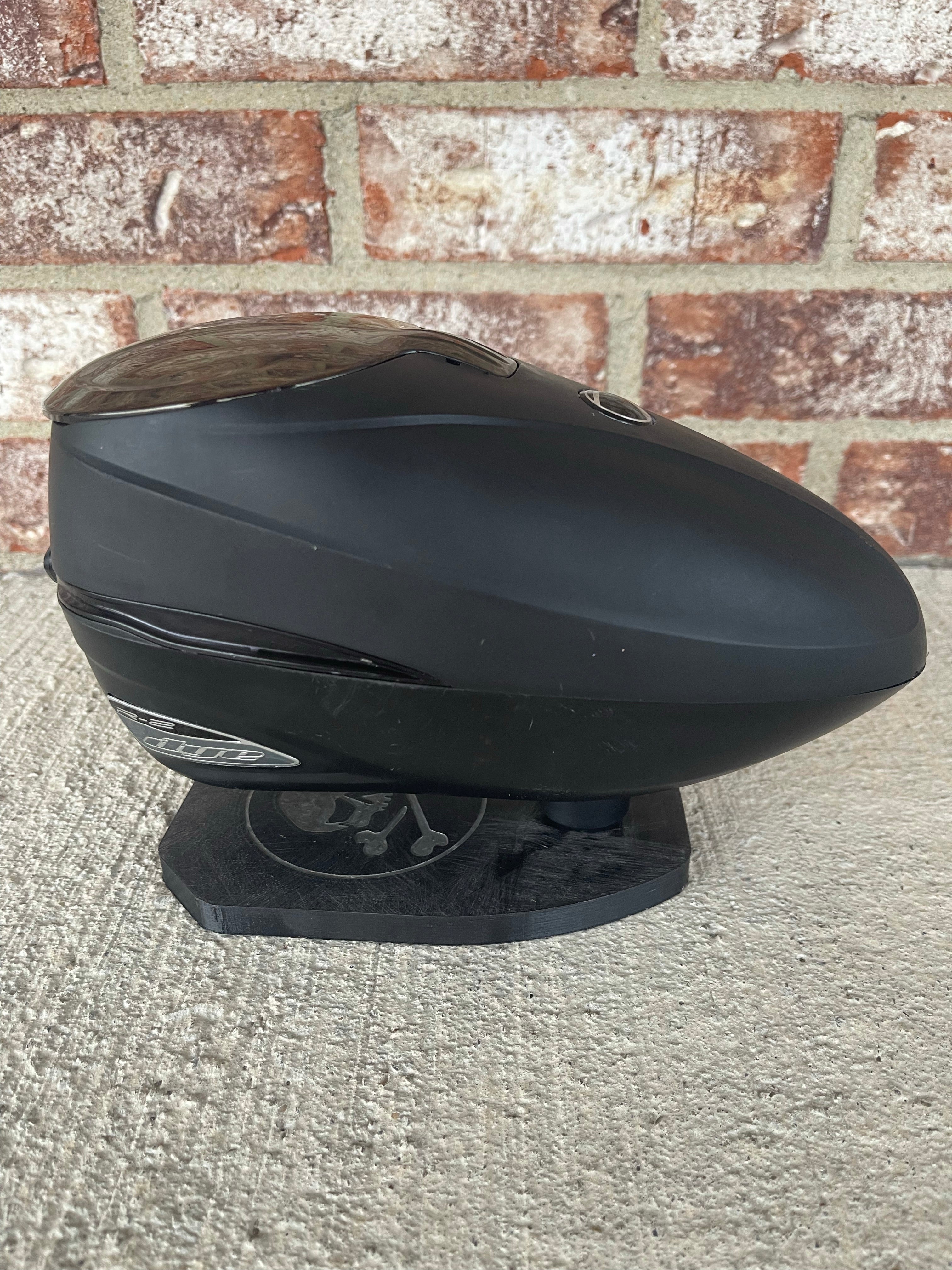 Used Dye Rotor R2 Paintball Loader- Black w/ R2 Quick feed