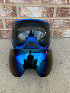 Used HK Army KLR Goggle - Black/Blue with additional Lens