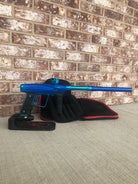 Used Empire Vanquish GT w/ V16 bolt Paintball Maker- Blue/Teal