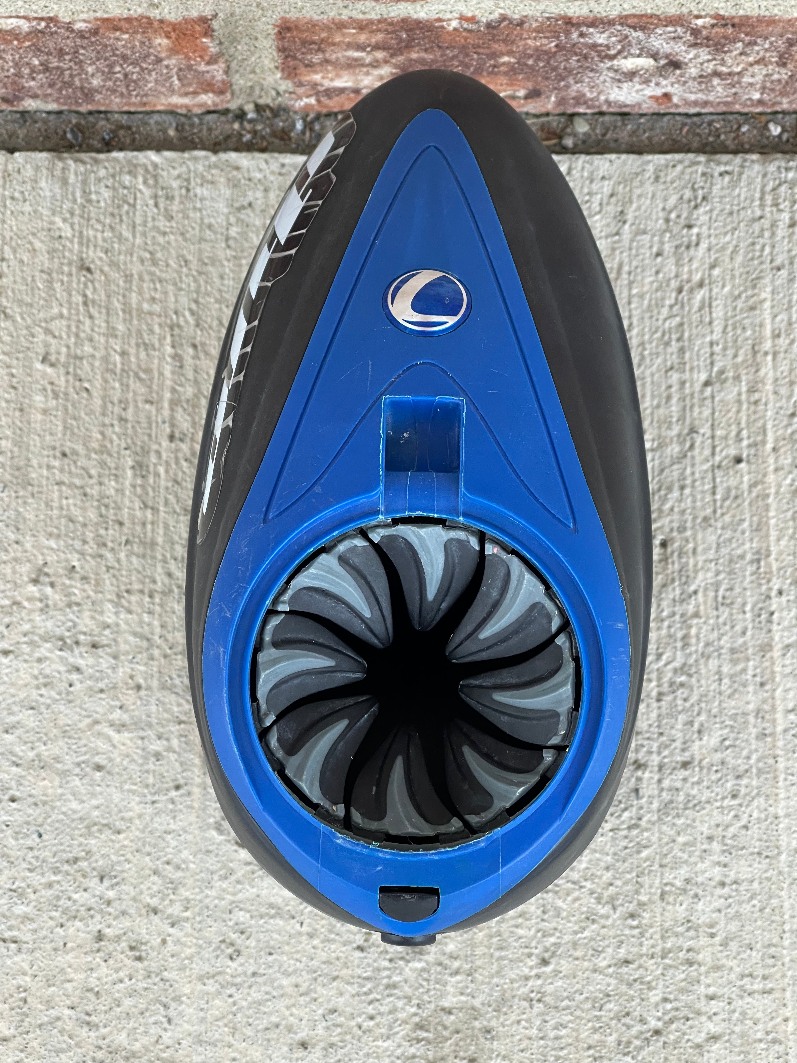 Used Dye LTR Paintball Loader Black/Blue w/ Speed Feed