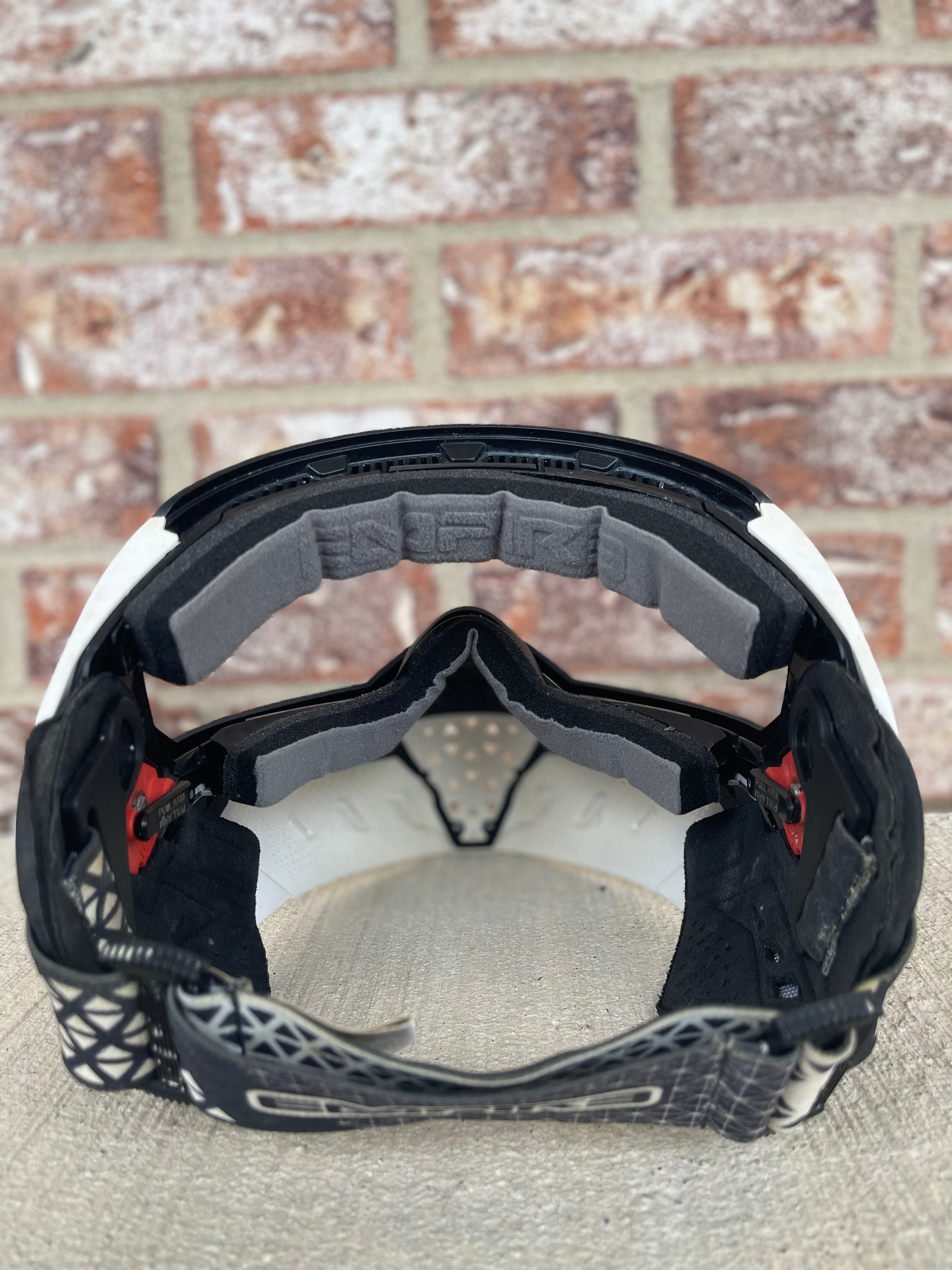 Used Empire EVS Paintball Mask - White