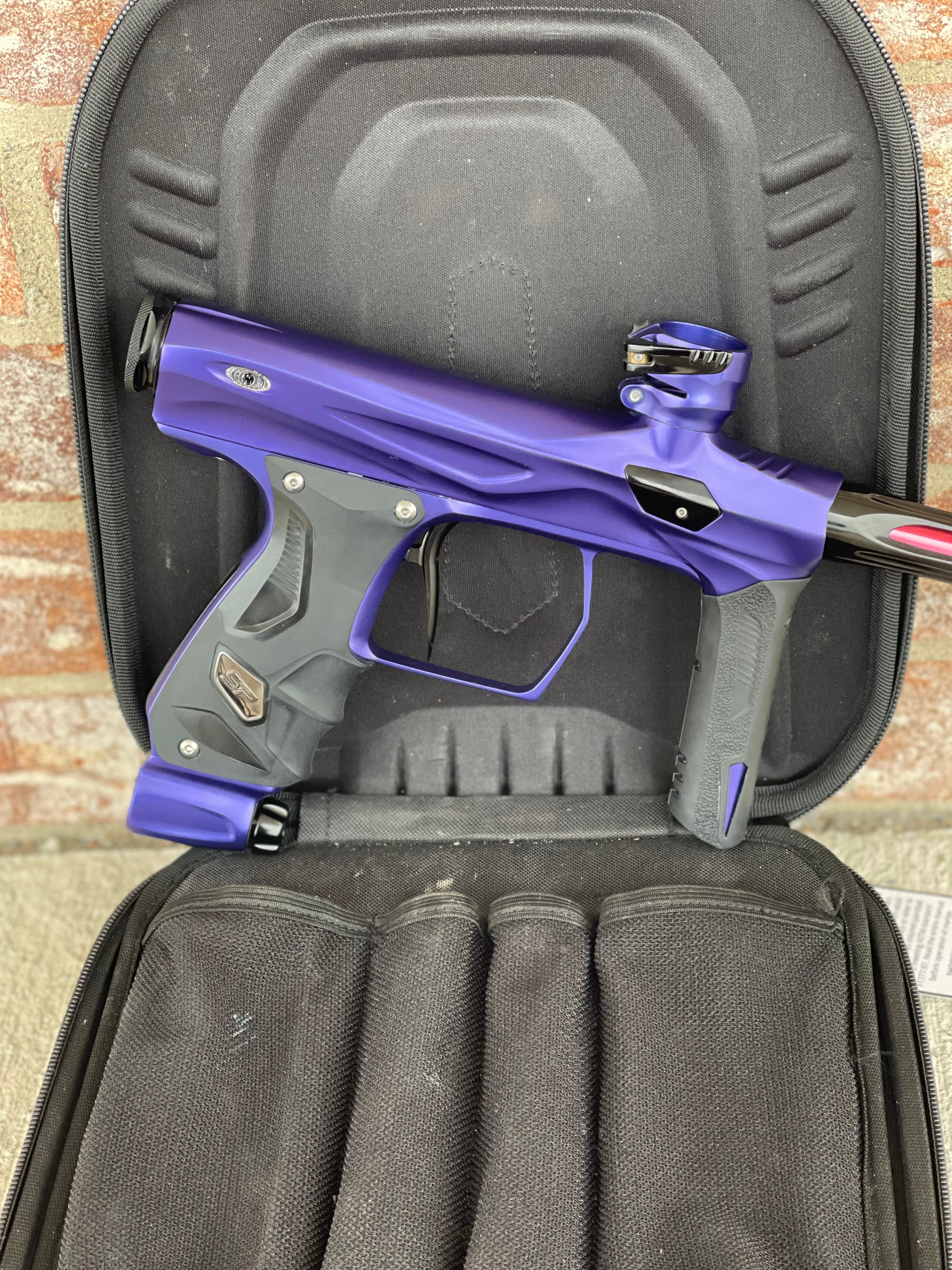 Used Shocker Amp Paintball Gun - Dust Purple