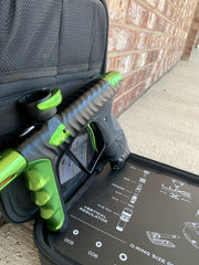 Used DLX HK Army Ripper Luxe X Paintball Gun - Black / Green