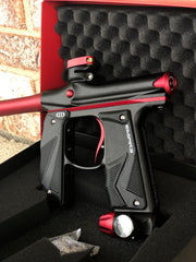 Used Empire Mini GS Paintball Gun- Black / Red