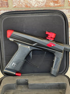 Used MacDev Clone 5S Paintball Gun - Dust Black/Red with Infinity Drive