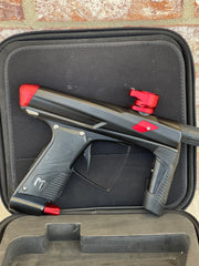 Used MacDev Clone 5S Paintball Gun - Dust Black/Red with Infinity Drive