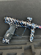 Used Adrenaline Shocker XLS Paintball Gun - Polished Arctic Camo #333- w/ Adrenaline CVO Frame