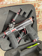 Used Planet Eclipse CS2 Pro Paintball Gun - Custom Anno Black/Red/White w/3 FL Backs