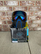 Used HK Army KLR Paintball Mask - Dynasty (Black with Blue Accents)