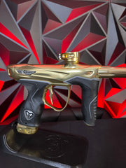 Used Dye M3+ Paintball Gun - 007 Polished Gold w/ Charging Pad