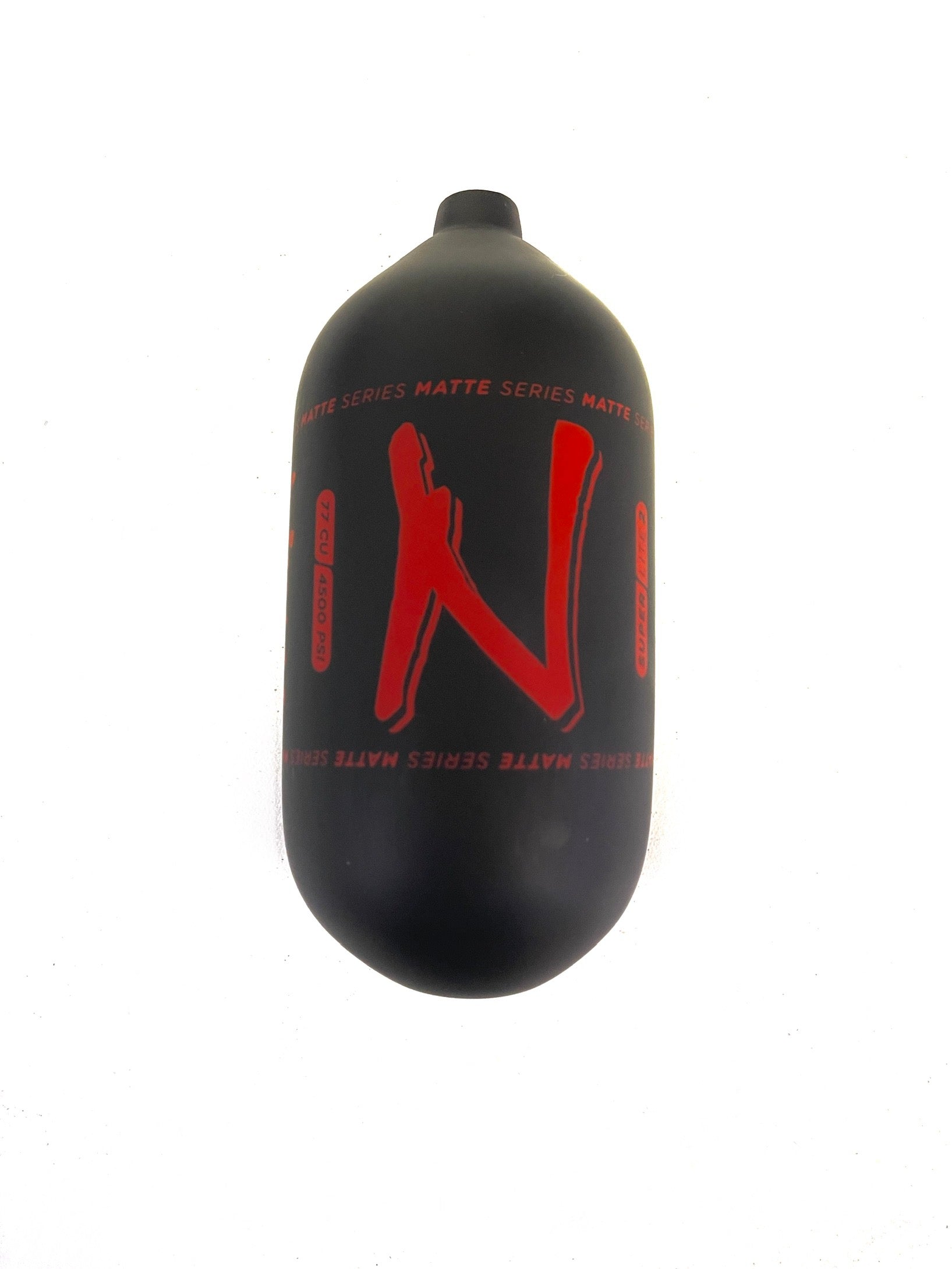 Ninja SL2 Carbon Fiber Air Tank (Bottle Only) - 77/4500 - Matte Black/Red