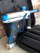 Used MacDev Prime XTS Paintball Gun - Silver/Blue