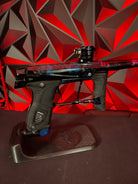 Used Planet Eclipse 160r Paintball Marker - Blue/Purple Galaxy Fade w/ 2 Triggers and POPs ASA