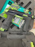 Used Planet Eclipse Geo 4 Paintball Gun - Emerald with Infamous Deuce Trigger