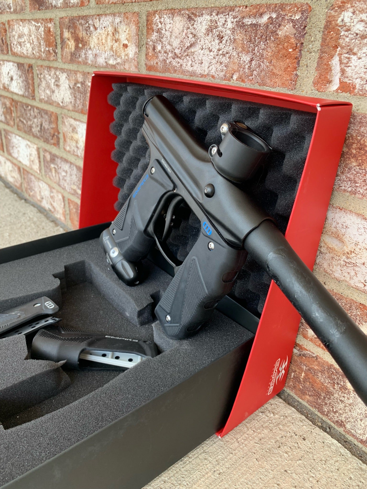 Used Empire Mini GS Paintball Gun- Black