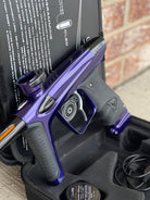 Used DLX Luxe Ice Paintball Gun - Purple / Black