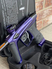 Used DLX Luxe Ice Paintball Gun - Purple / Black