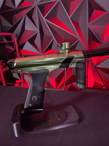 Used MacDev Prime XTS Paintball Gun - Polished Olive