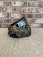 Used Virtue Vio Contour 2 Paintball Mask- Brush Camo w/ 2 lens w/ Soft Goggle Bag