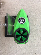 Used Virtue Spire 3 Paintball Loader - Lime w/ Lime Speedfeed