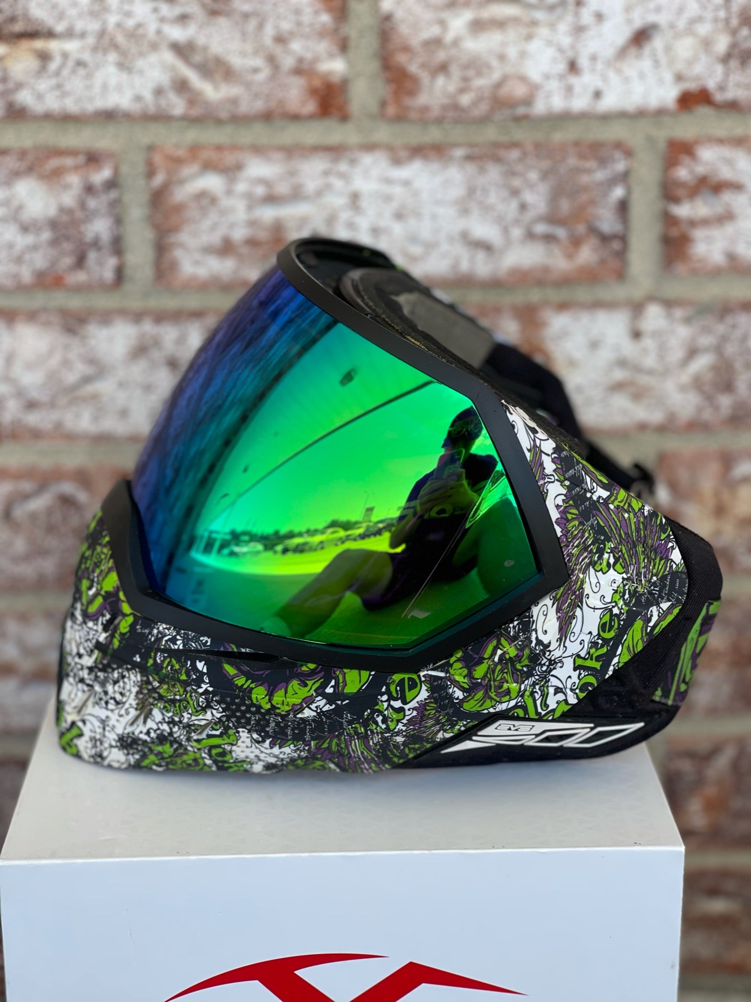 Used Empire EVS Paintball Mask - Joker Edition