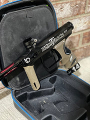 Used Shocker Amp Paintball Gun - LE Black Lockdown Team Edition #14 w/ Tan Grips