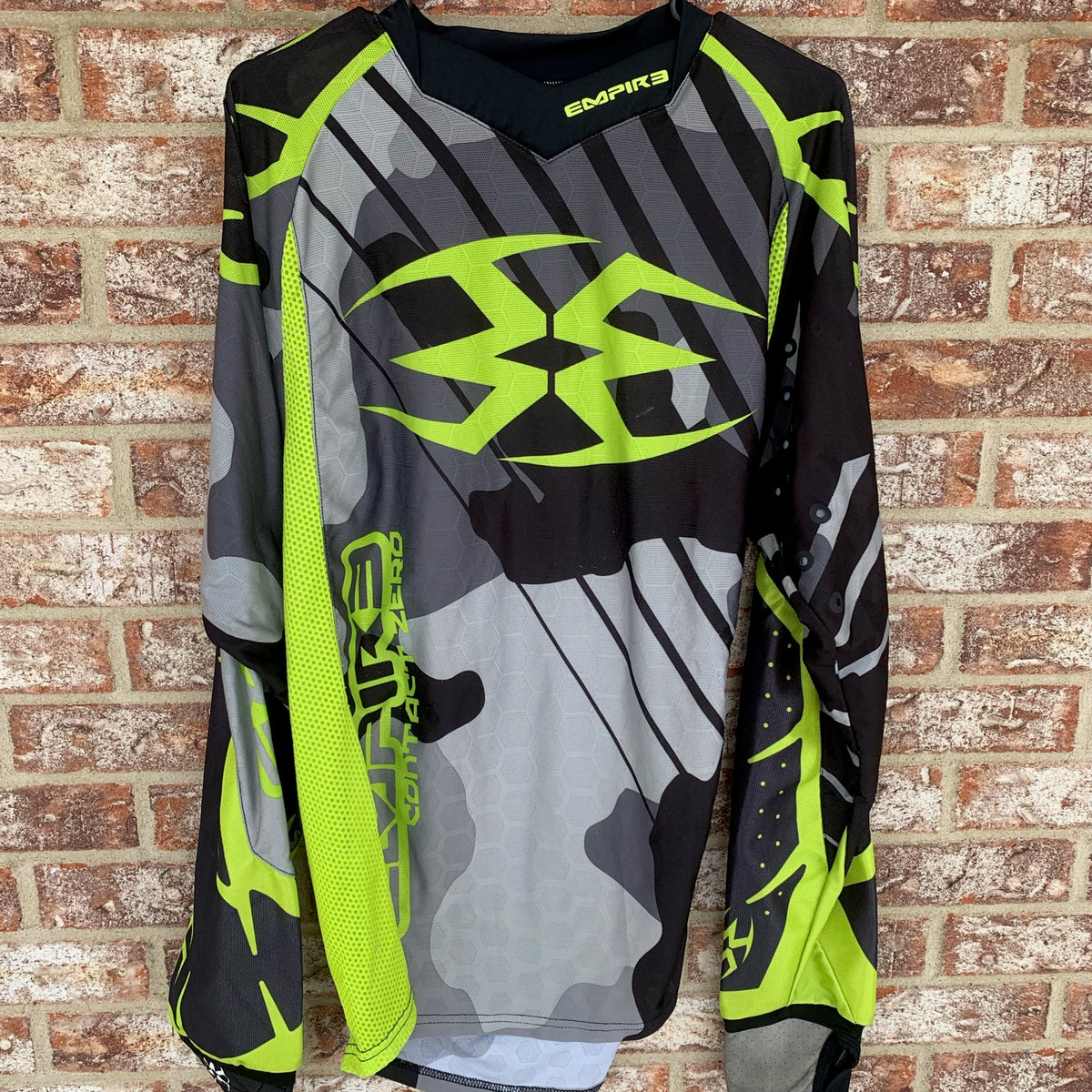 Maillot Paintball Empire Contact Zero F6 2016 - Urban Camo/Lime - XXL Neuf