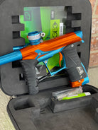 Used Planet Eclipse Geo 3.5 Paintball Gun - Orange/Blue