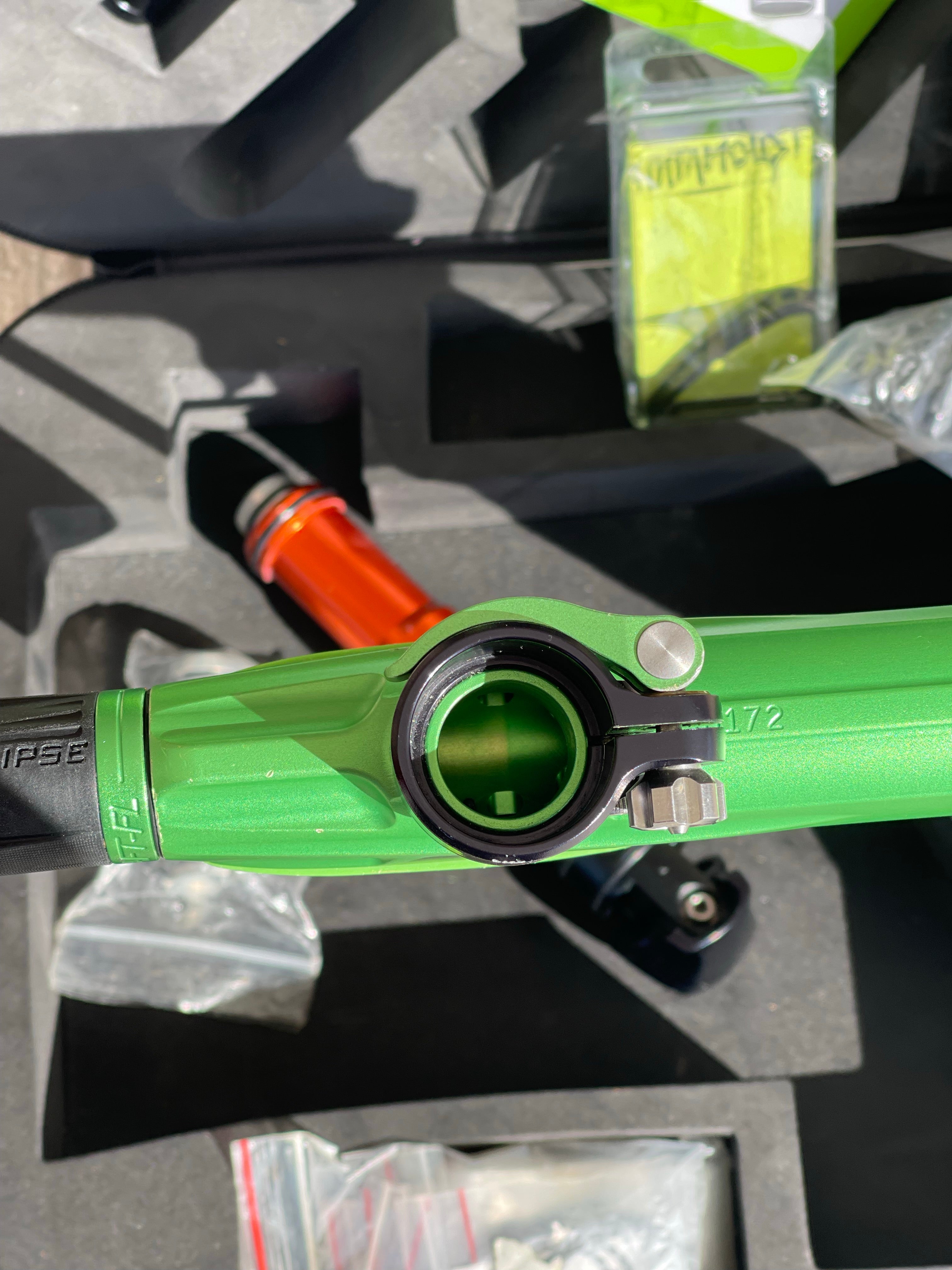 Used Planet Eclipse CS2 Paintball Gun - Kryptonite w/ Infamous Deuce Trigger