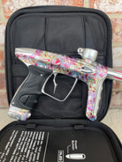 Used DLX Luxe TM40 Paintball Gun - LE Zombie Edition w/Silver Deuce Trigger & Wireless Charger