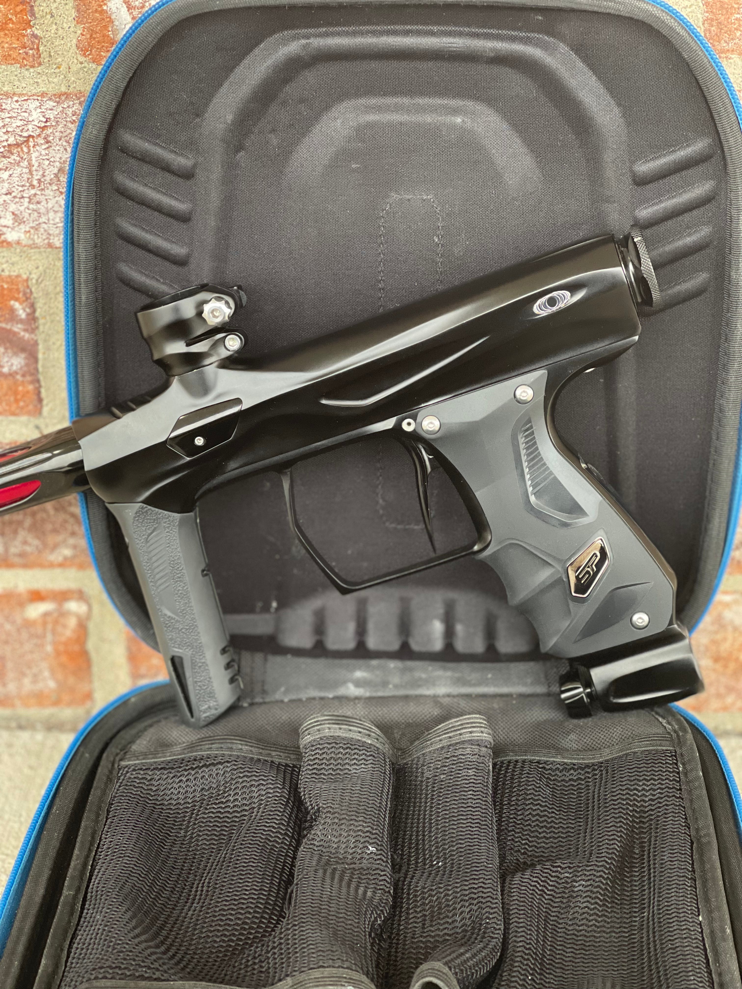 Used Shocker Amp Paintball Gun - Black