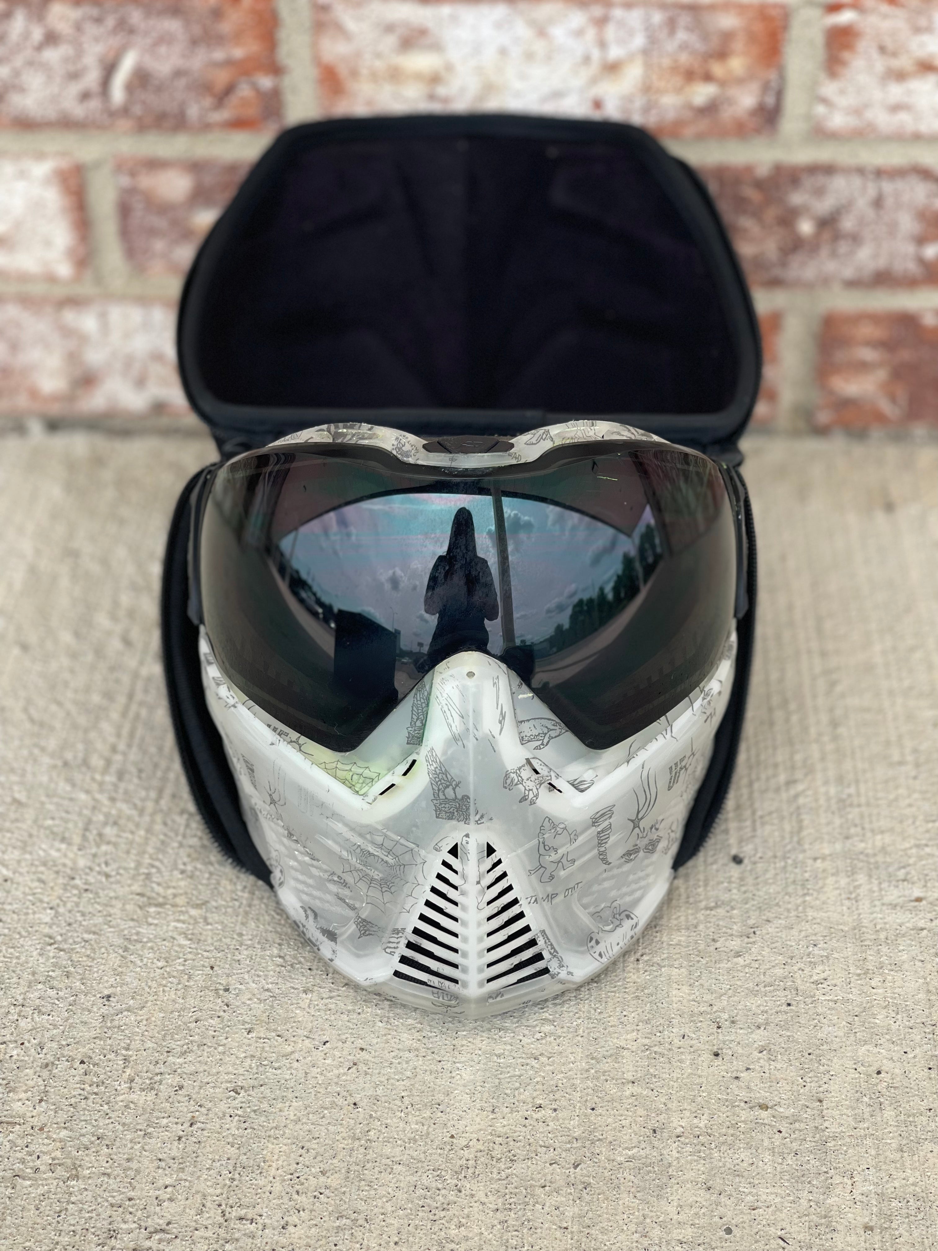 Used Push Unite Paintball Mask - LE Braindead Collab FLX