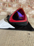 Used Dye I4 Paintball Goggle - Black/Red w/ Mirror Lens, Thermal HD Len, & White Visor