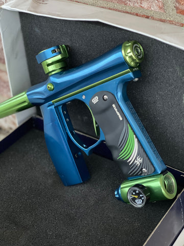 Used Invert Mini Paintball Gun- Blue/Green