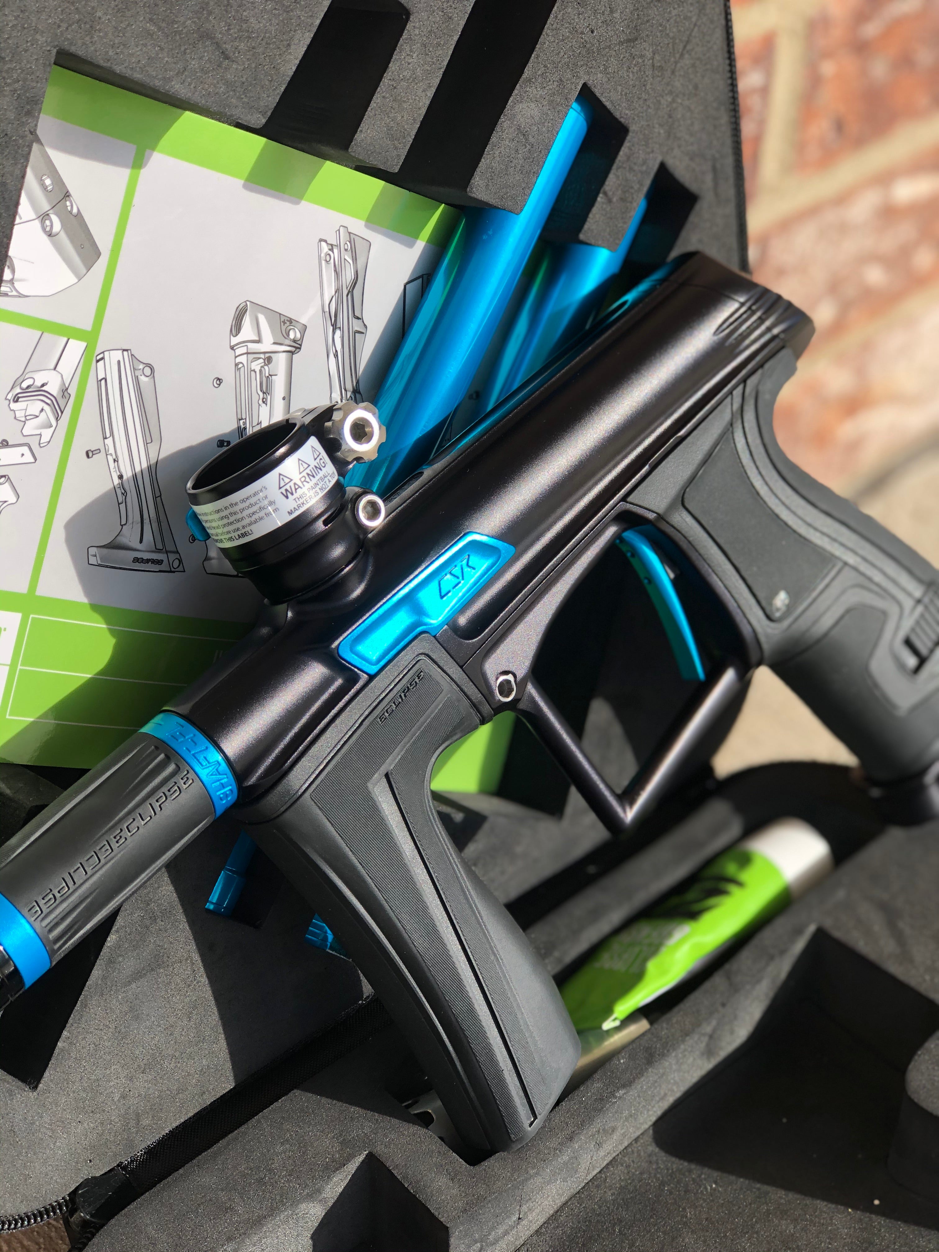 Used Planet Eclipse CSR Paintball Gun - Blue Shadow