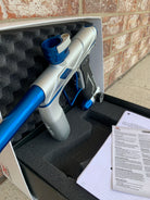 Used Empire Axe Pro Paintball Gun - Silver/Blue